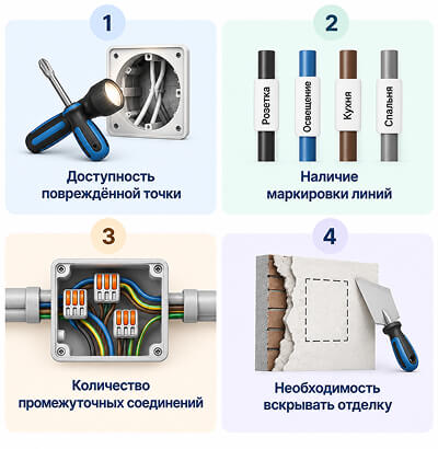 Что влияет на срок устранения короткого замыкания